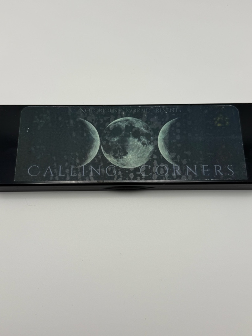 Calling Corners Notoriously Morbid Eyeshadow palette. VERY RARE!
